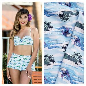 Disney Stitch Surfing Swim Suit